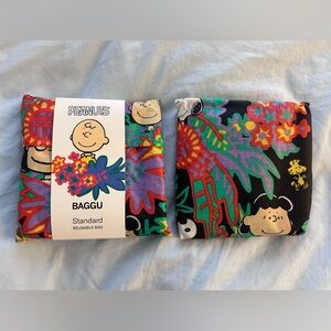 Baggu x Peanuts Rainforest Gang Set of 2 Standard Reusable Bags